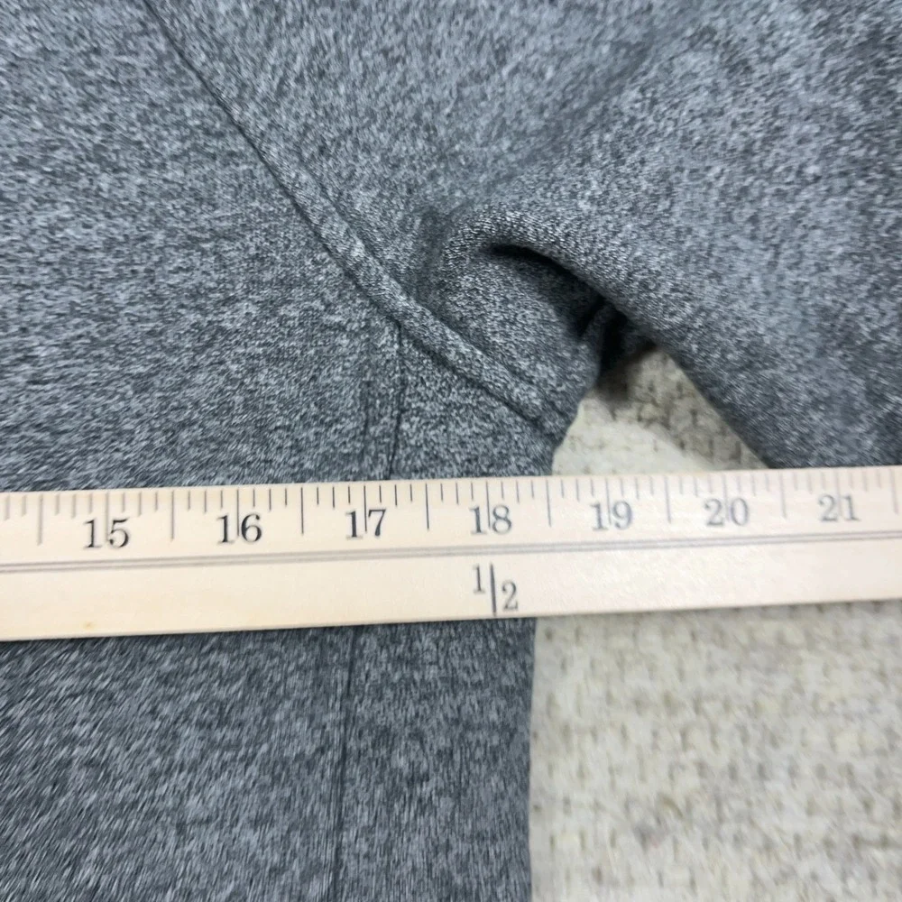 Lululemon Back To It‎ Wrap Fleece Jacket Heathered Stretch Full Zip Gray Size 6